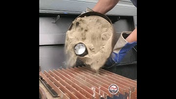 Cranshaft stand lost foam casting #castingtools #castingmachines