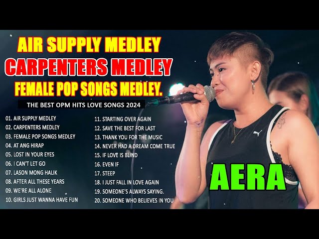 AIR SUPPLY MEDLEY - AERA NEW COVER BEST LOVE SONG COLLECTION 💌 THE BEST OF AERA COVERS PLAYLIST 2024 class=