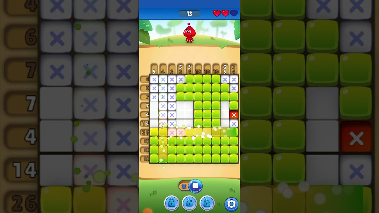 Nono Crossing Level 13 Picture Nonogram - YouTube