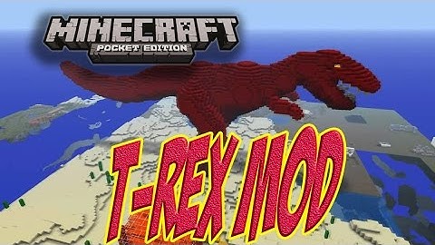 T-REX Mod - Mods for MCPE 0.14.x