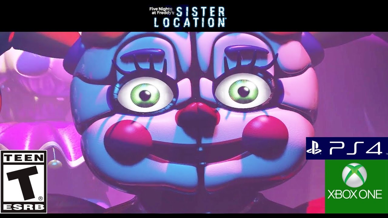 Five Nights at Freddy's: Sister Location - Console Xbox One & PS4 Release  Trailer! | FANMADE! - YouTube