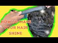 How to add shine to dull hair | Professional Shine Treatment