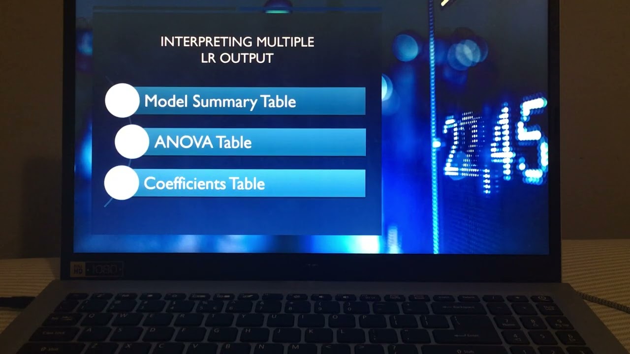 Stats_CH 11_ Linear Regression , cont’d (video 2)
