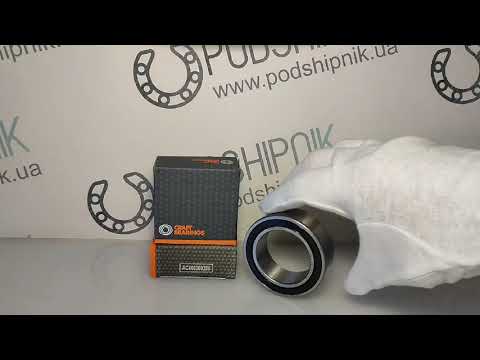 Подшипник AC406200206 CRAFT 40*62*20,625, видео 1