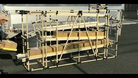 Lean Pipe Rack - Warehouse Shelf