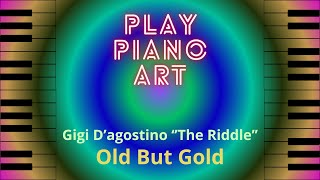 How to play Gigi D'agostino "The Riddle" _/_\_piano melody_/_\_