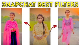 Snapchat Best Filters 😱 || Snapchat Filter Like iPhone for Reels||Face Glow Filter 🔥 screenshot 5