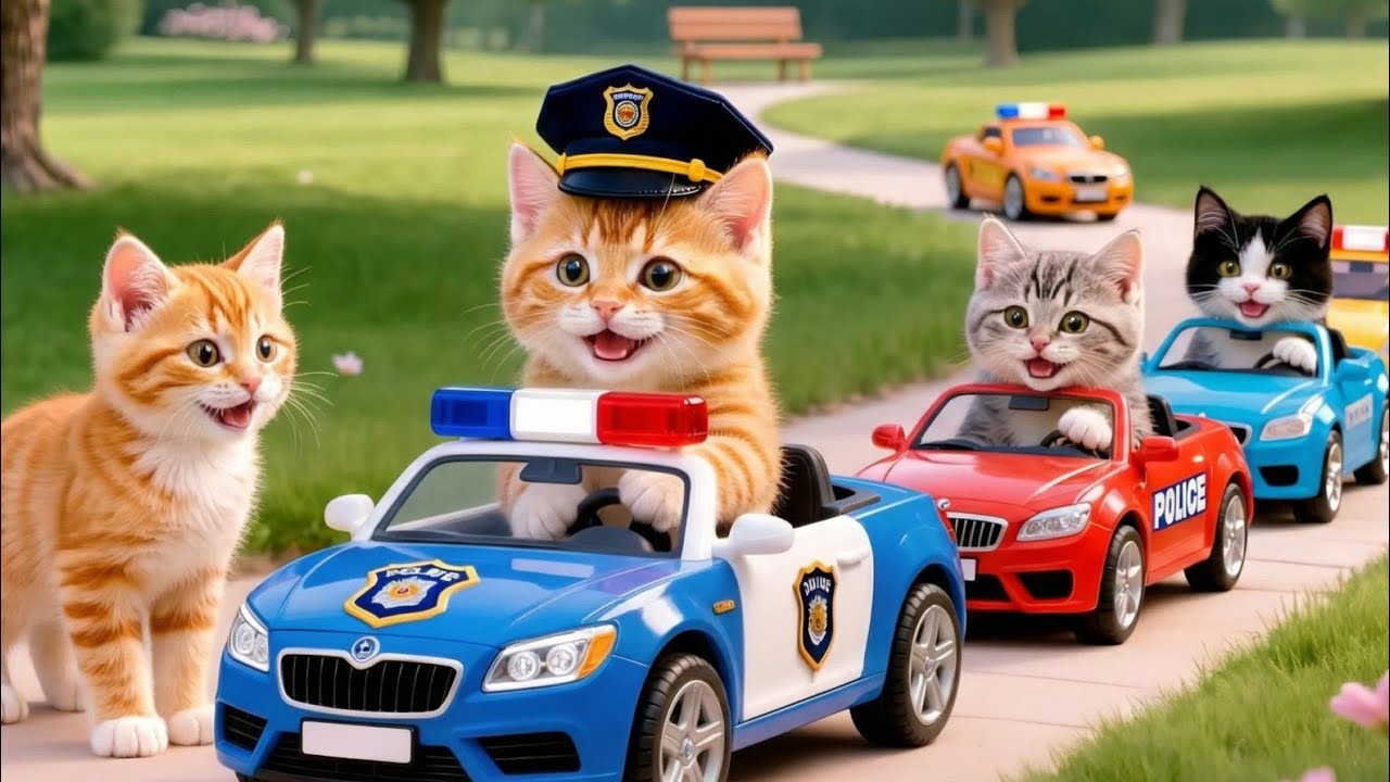 Ginger Kitten Bakes a Surprise Strawberry Cake While Mama Cat Is Away 🍓✨