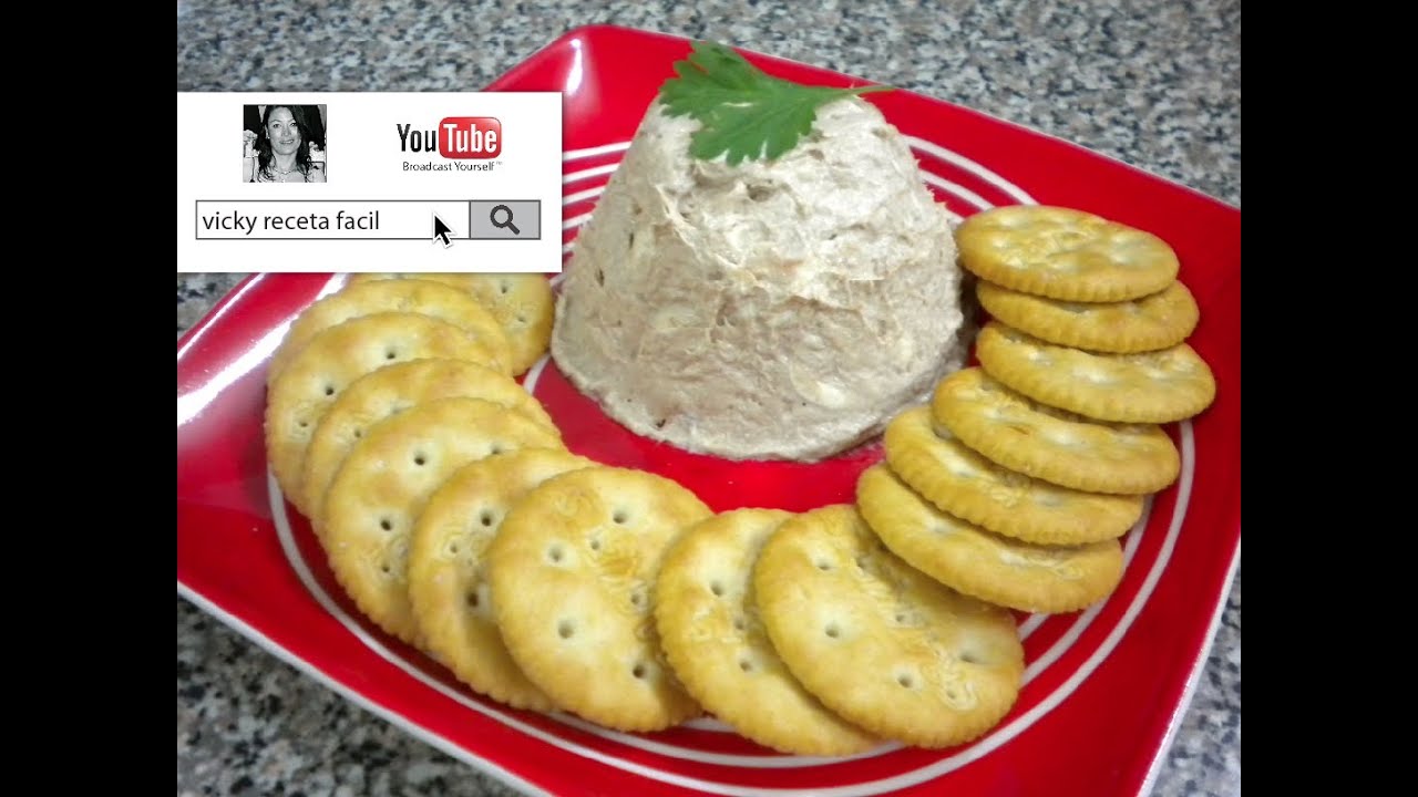 BOTANA / DIP DE QUESO CREMA CON ATUN | Vicky Receta Facil | VICKY RECETA FACIL