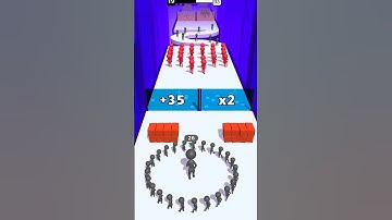 circle run 3d - LV 19 #shorts #gaming