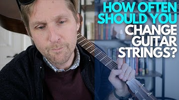 How often should you change your guitar strings? Tiny Tuesday Tips with sTuart!