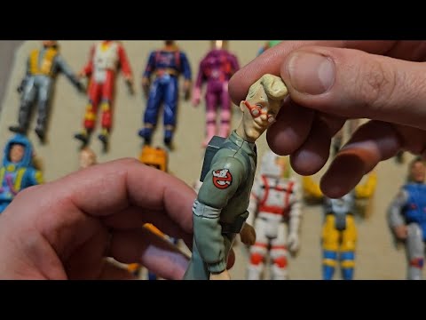 ASMR Looking At Retro Ghostbusters Toys From The 80s 