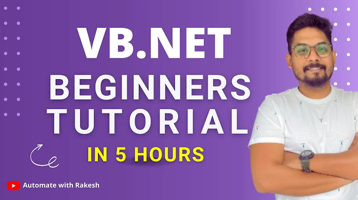 VB.NET – Full Course for Beginners thumbnail