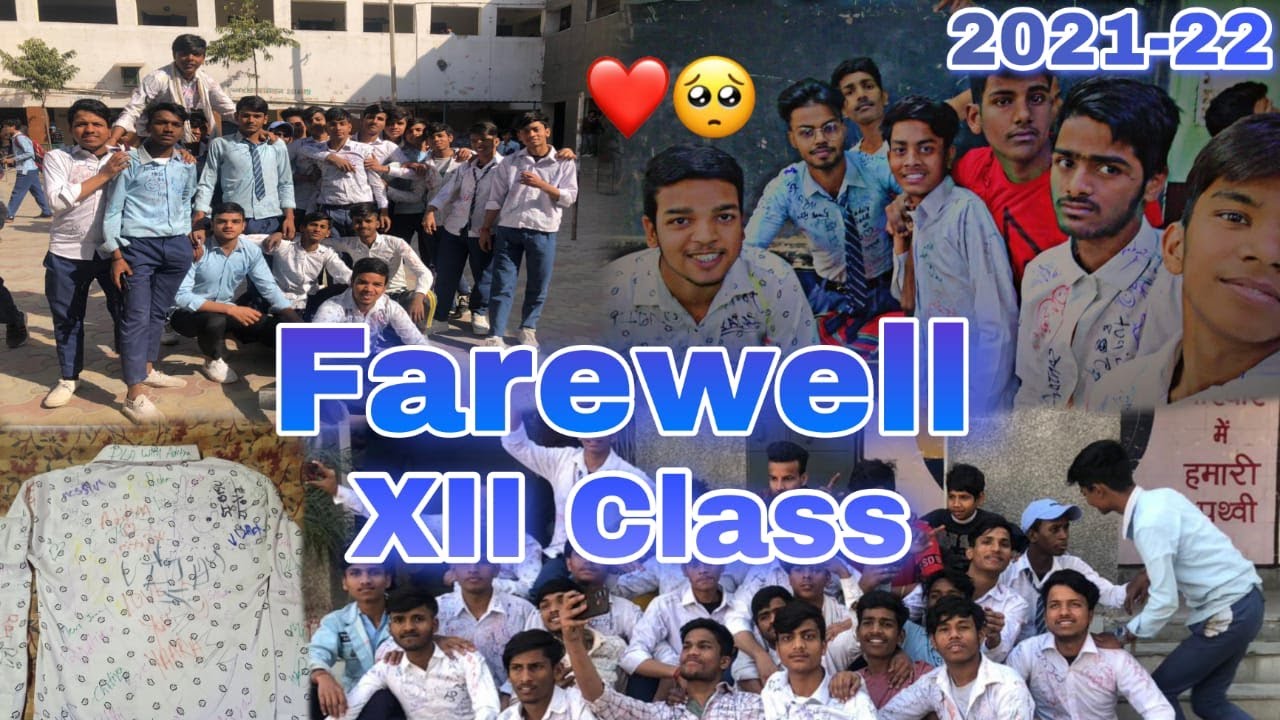 Farewell Vlog 😎 | Class 12 | Last day of school 😔😥 - YouTube