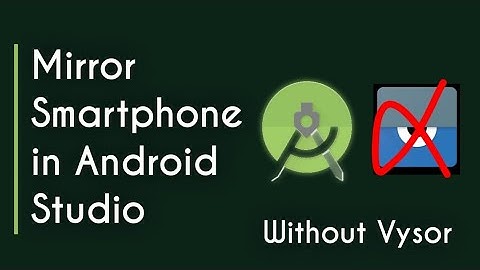 Mirror Smartphone From Android Studio without using Vysor | Android Studio Electric Eel
