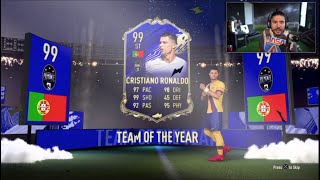 Castro1021 Gets TOTY 99 Cr7 In A Pack | Two TOTY Players In The Same Pack |