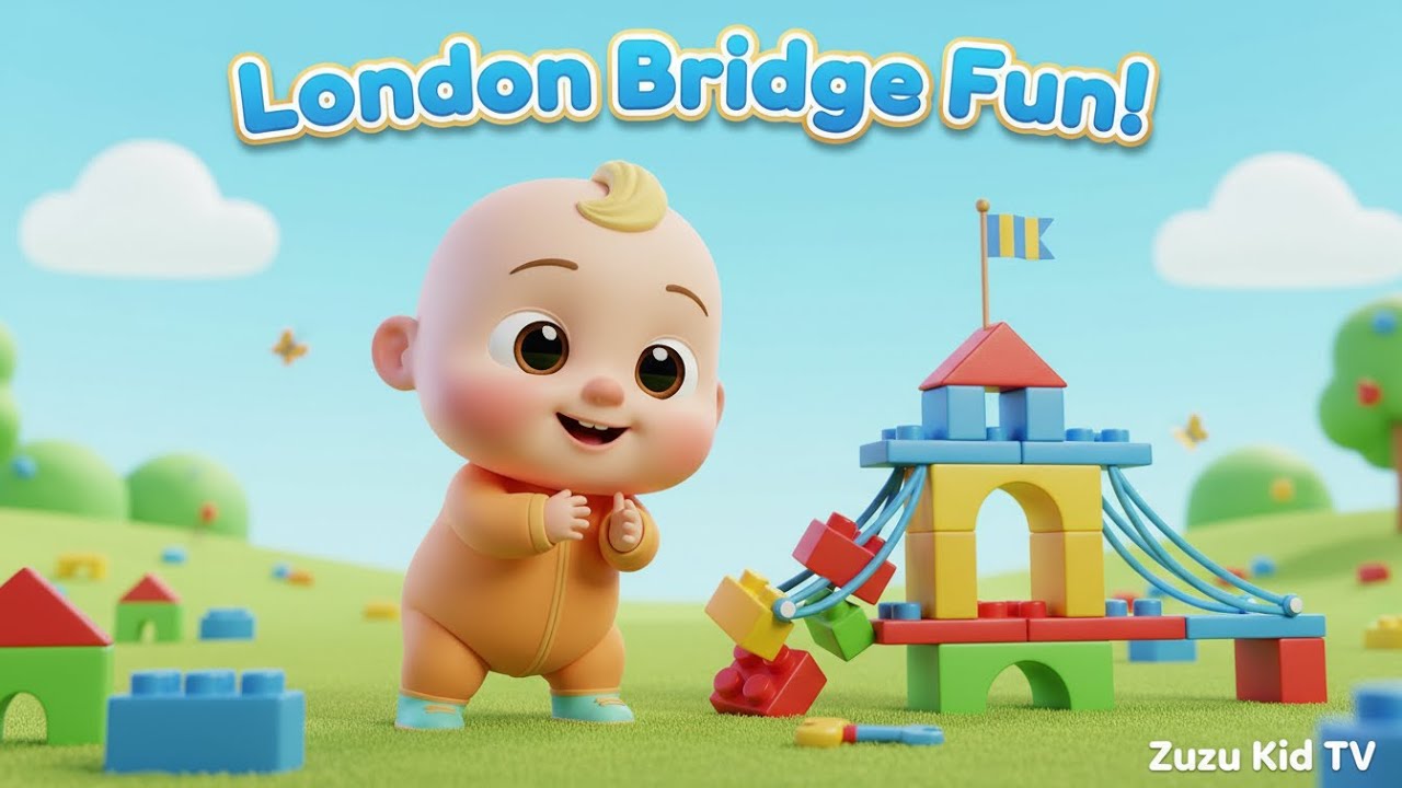 London Bridge Is Falling Down – Nursery Rhyme, Movement, and Toddler Fun