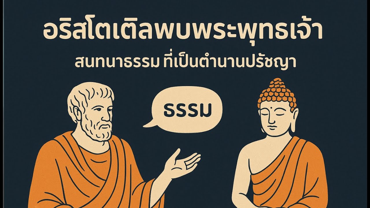 🎧 อลิสโตเติลพบพระพุทธเจ้า : นักคิดผู้ยิ่งใหญ่กับคำถามเปลี่ยนโลก 