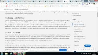 Large Data Volumes | Design Your Data Model