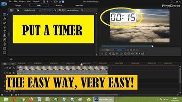 HOW the EASIEST WAY to put a stopwatch TIMER on a video