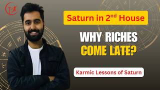 Saturn in 2nd House: Karmic Lessons in Wealth, Family & Speech