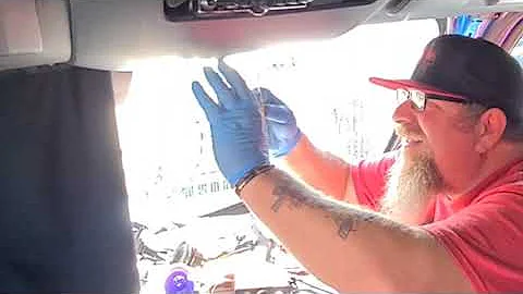 cb cable and antenna install part 1