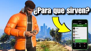 Muchos Jugadores NO Saben Para Qué Sirven Estos Contactos en GTA Online