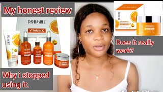 MY TRUTH ABOUT DR RASHEL VITAMIN C FACE CREAM AND SERUM//MY HONEST REVIEW.