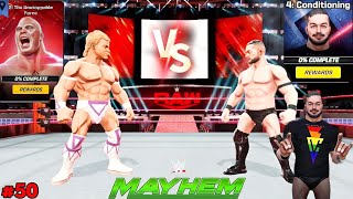 Wwe Mayhem The Unstoppable force Battle the beast Conditioning || NEW gamer screenshot 3