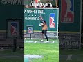 How Did that Hit?🤯 #dingersornothing #wiffleball #baseball #shorts