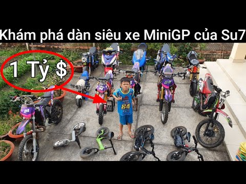 Khám phá dàn siêu xe KTM,Bucci,Stacyc,NSR,UB150,F150 độc nhất trị giá cả tỷ $ thuộc sở hữu Su7 !!!