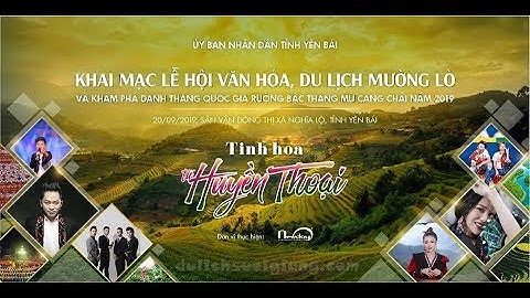 Tuần văn hóa du lịch Mường Lò 2018