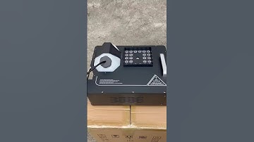 Massive Fog Power! Unleashing the 1500W Vertical Fog Machine in Action