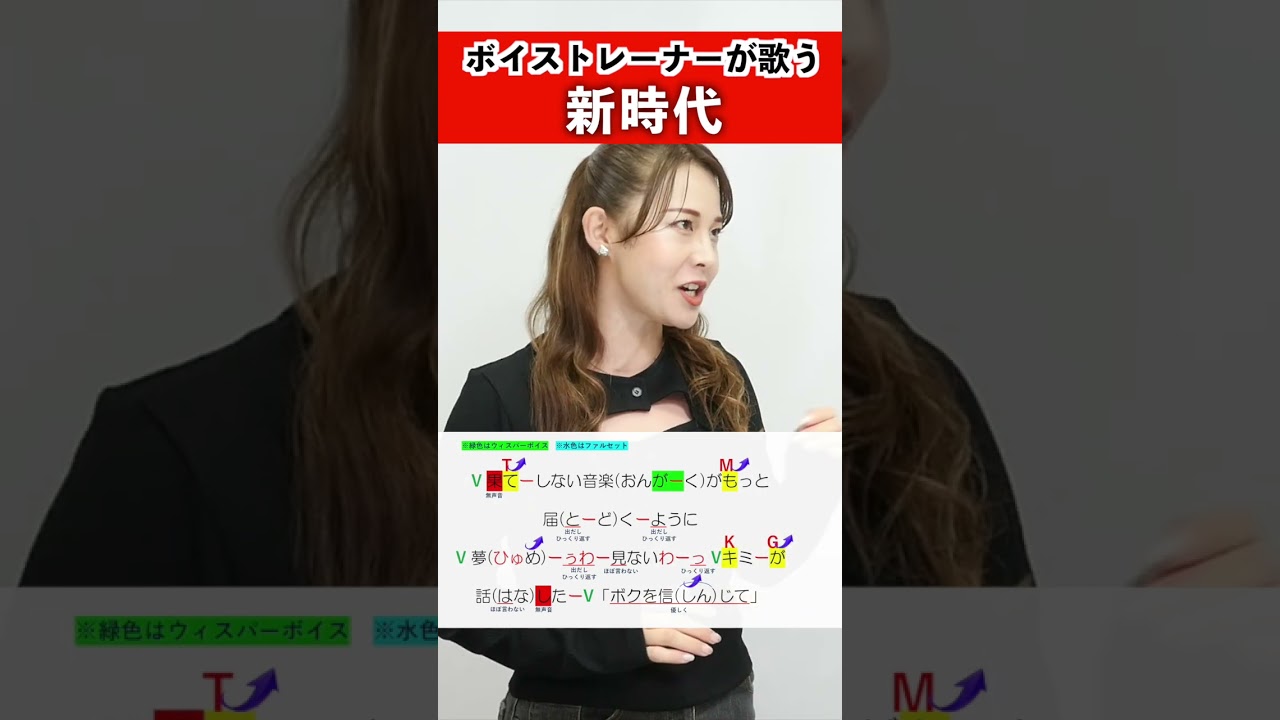 【ボイストレーナーが歌う】新時代 / ひるまりな【歌い方解説付き by シアーミュージック】#shorts