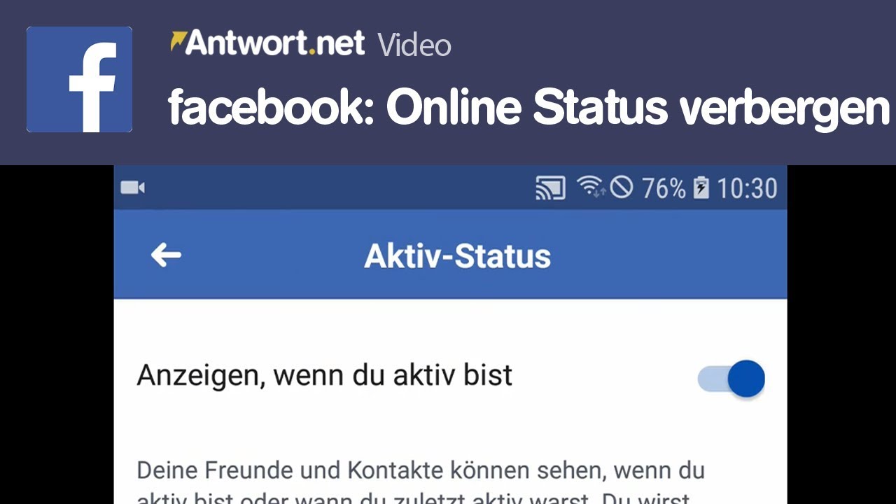 Messenger zuletzt angezeigt wird nicht facebook online Achtung: Facebook
