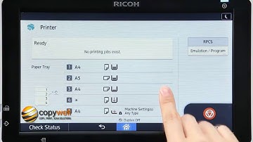 Copywell   Ricoh Smart Operation Panel   Printer Icon