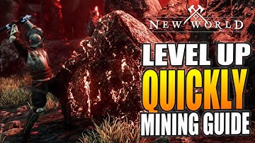 Level Up Mining FAST!! (Route & Tips) - New World Mining Guide