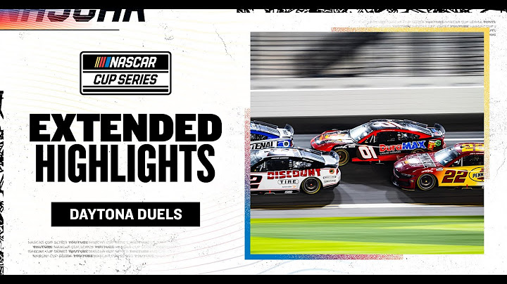 The Duels at Daytona International Speedway | NASCAR Official Extended Highlights