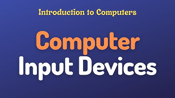 Computer Input Devices | Part-4 | Introduction to Computers | Chapter 1 | XI STD CA CS