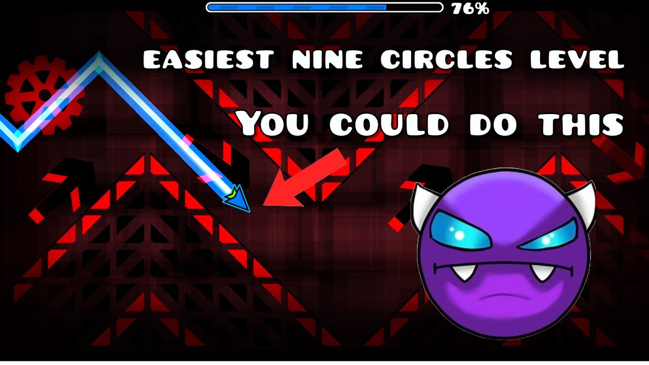 Easiest nine circles level - YouTube