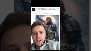 NEWS: White House faces backlash for posting American flag with eleven stripes.