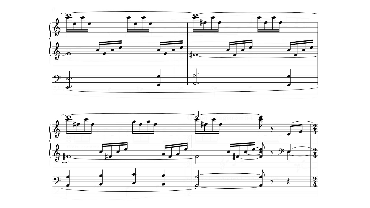Te deum - Charles Tournemire (new transcription)