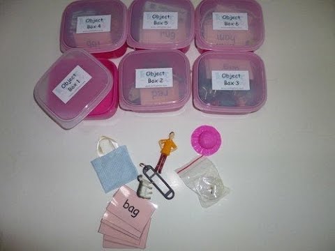 VID 20211205 Montessori Pink Scheme Object Boxes - YouTube