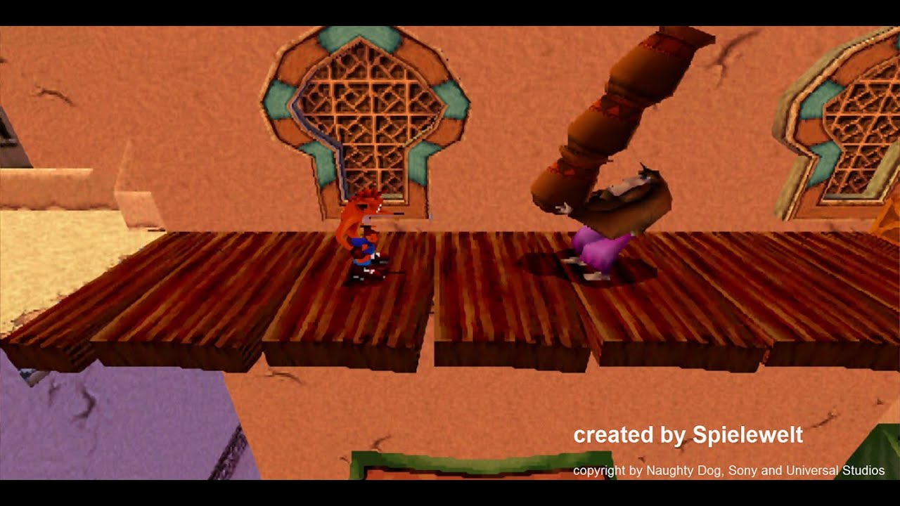 Crash Bandicoot 3 Warped Arabian Times Theme Soundtrack OST Music YouTube