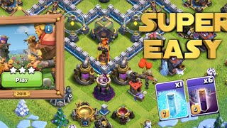 Easily 3 star the 2018 Challenge (Clash of clans)