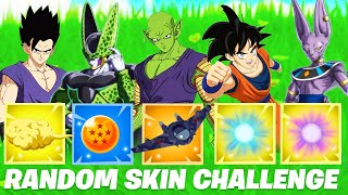 Gioco la NUOVA Random Skin di DRAGON BALL Challenge! Capitolo 4 Fortnite ITA!