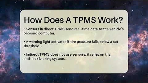 How Does A TPMS Work? - Talking Tech Trends