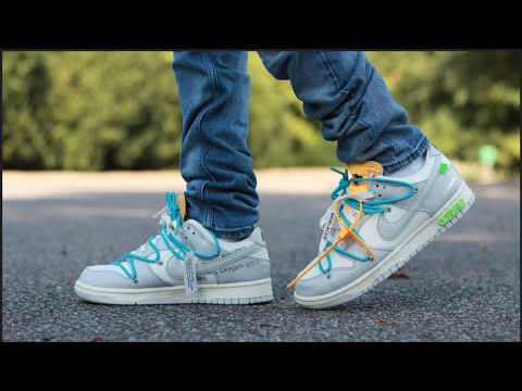 Nike Off White Dunk Low The 50 REVIEW & ON FEET (LOT 2) 