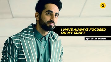 I have always focused on my craft - Ayushmann Khurrana | The Genius Code| Priya Kumar