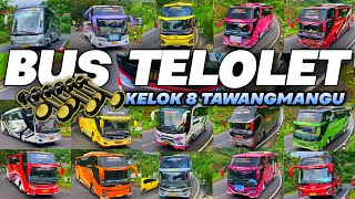 HUNTING BUS ‼️ BELASAN BUS MELINTAS KELOK 8 TAWANGMANGU #teloletbasuri